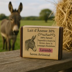 30% Lait d'Ânesse - Lavande