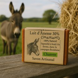 30% Lait d'Ânesse - Chanvre