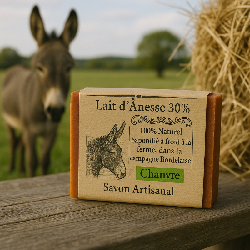 30% Lait d'Ânesse - Chanvre