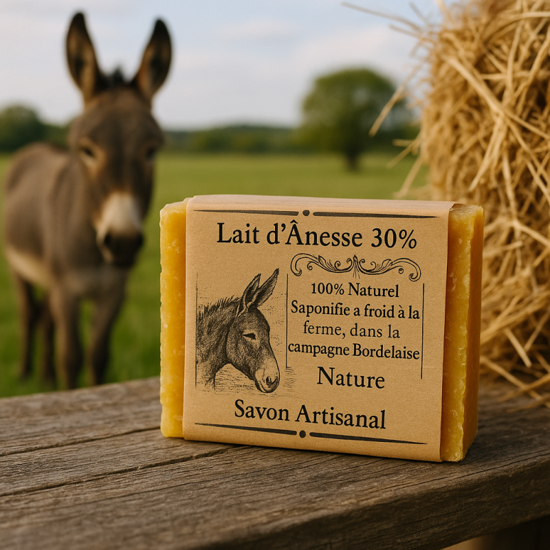 30% Lait d'Ânesse - Nature