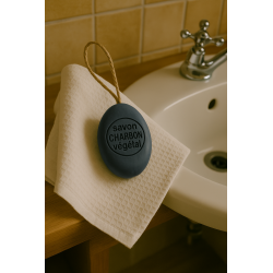 Charbon Végétal & Huile de Pépin de Raisin - 200g