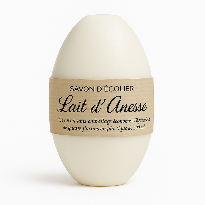 Recharge Savon Lait d’Ânesse pour Support Mural | Éco & Zéro Déchet