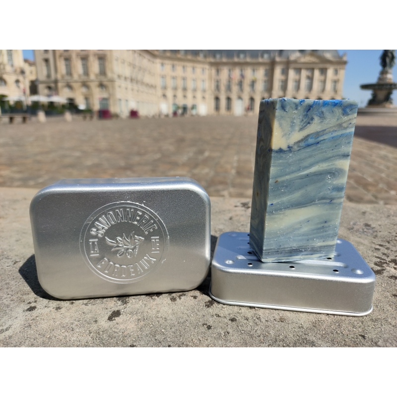 Boite à Savon Alluminium Avec Porte Savon